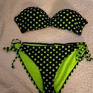 Polka dot bikini